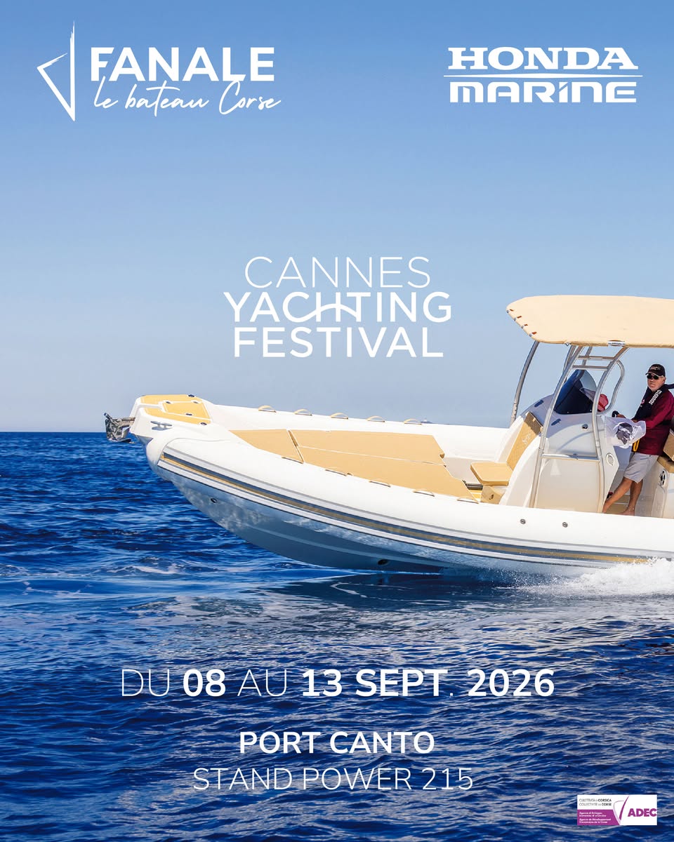 Fanale au Cannes Yachting Festival 2026 — Stand Power 215